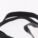 PRADA Backpack Nylon Black Silver Auth 188482-10