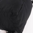 PRADA Backpack Nylon Black Silver Auth 188482-12