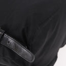 PRADA Backpack Nylon Black Silver Auth 188482-14