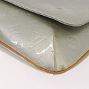 LOUIS VUITTON Monogram Vernis Thompson Street Bag Gris M91008 LV Auth 188483V-16