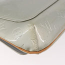 LOUIS VUITTON Monogram Vernis Thompson Street Bag Gris M91008 LV Auth 188483V-17