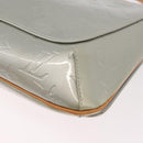 LOUIS VUITTON Monogram Vernis Thompson Street Bag Gris M91008 LV Auth 188483V-18