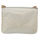 LOUIS VUITTON Monogram Vernis Thompson Street Bag Gris M91008 LV Auth 188483V-13