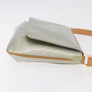 LOUIS VUITTON Monogram Vernis Thompson Street Bag Gris M91008 LV Auth 188483V-3