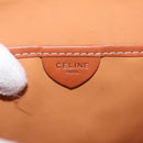 CELINE Macadam Canvas Tote Bag PVC Beige Gold Auth 188484A-18