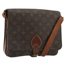 LOUIS VUITTON Monogram Cartouchiere GM Shoulder Bag M51252 LV Auth 188485-1