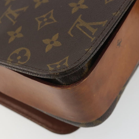 LOUIS VUITTON Monogram Cartouchiere GM Shoulder Bag M51252 LV Auth 188485