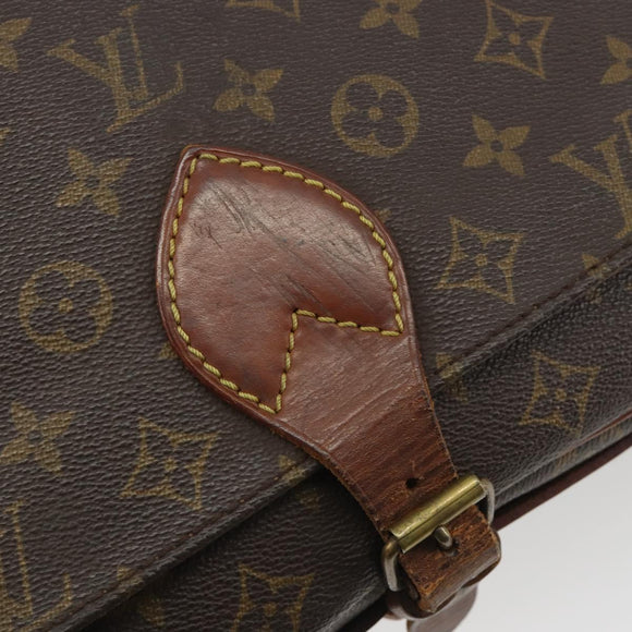 LOUIS VUITTON Monogram Cartouchiere GM Shoulder Bag M51252 LV Auth 188485