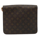 LOUIS VUITTON Monogram Cartouchiere GM Shoulder Bag M51252 LV Auth 188485-3