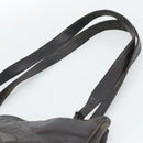 CHANEL Shoulder Bag Leather Brown Gold CC Auth 188488-14