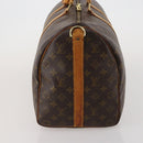 LOUIS VUITTON Monogram Keepall Bandouliere 45 Boston Bag M41418 LV Auth 188489-4
