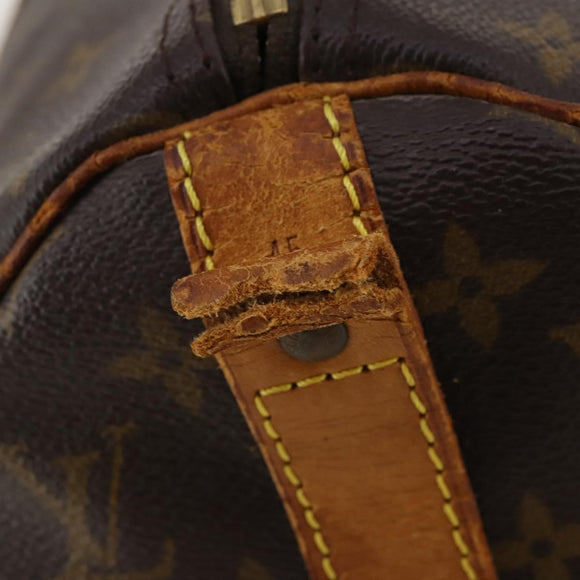 LOUIS VUITTON Monogram Keepall Bandouliere 45 Boston Bag M41418 LV Auth 188489