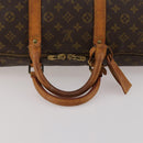 LOUIS VUITTON Monogram Keepall 55 Boston Bag M41424 LV Auth 188491-7