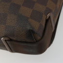 LOUIS VUITTON Damier Ebene Brooklyn PM Shoulder Bag N51210 LV Auth 188492-17
