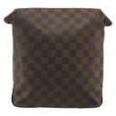 LOUIS VUITTON Damier Ebene Brooklyn PM Shoulder Bag N51210 LV Auth 188492-2
