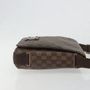 LOUIS VUITTON Damier Ebene Brooklyn PM Shoulder Bag N51210 LV Auth 188492-3