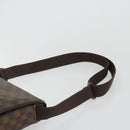 LOUIS VUITTON Damier Ebene Brooklyn PM Shoulder Bag N51210 LV Auth 188492-14