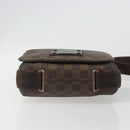 LOUIS VUITTON Damier Ebene Brooklyn PM Shoulder Bag N51210 LV Auth 188492-5