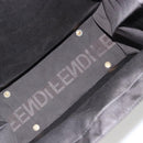 FENDI Hand Bag Canvas Black Gold Auth 188494A-15