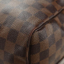 LOUIS VUITTON Damier Ebene Speedy Bandouliere 35 Hand Bag N41366 Auth 188496SAV-16