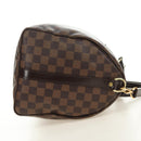 LOUIS VUITTON Damier Ebene Speedy Bandouliere 35 Hand Bag N41366 Auth 188496SAV-5