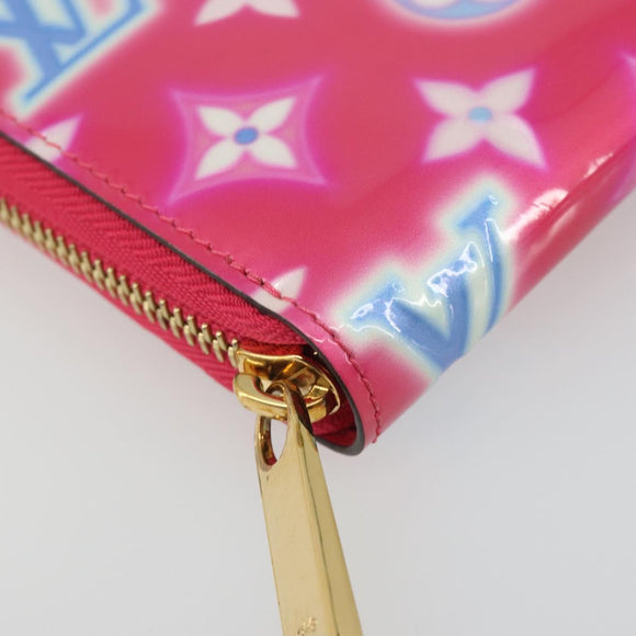 LOUIS VUITTON Vernis Zippy Long Wallet Valentine's Day 2022 M81154 Auth 188500M