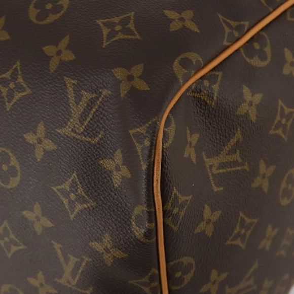LOUIS VUITTON Monogram Keepall 55 Boston Bag M41424 LV Auth 188502SAV