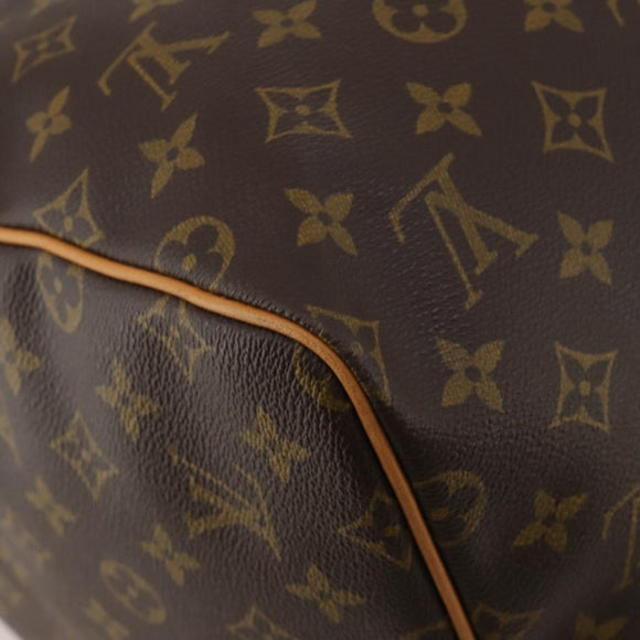 LOUIS VUITTON Monogram Keepall 55 Boston Bag M41424 LV Auth 188502SAV