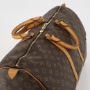 LOUIS VUITTON Monogram Keepall 55 Boston Bag M41424 LV Auth 188502SAV-6