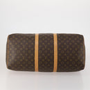 LOUIS VUITTON Monogram Keepall 55 Boston Bag M41424 LV Auth 188502SAV-5
