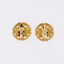 NINA RICCI Givenchy Calvin Klein MCM Earring metal 5 Set Gold Auth 188503-12