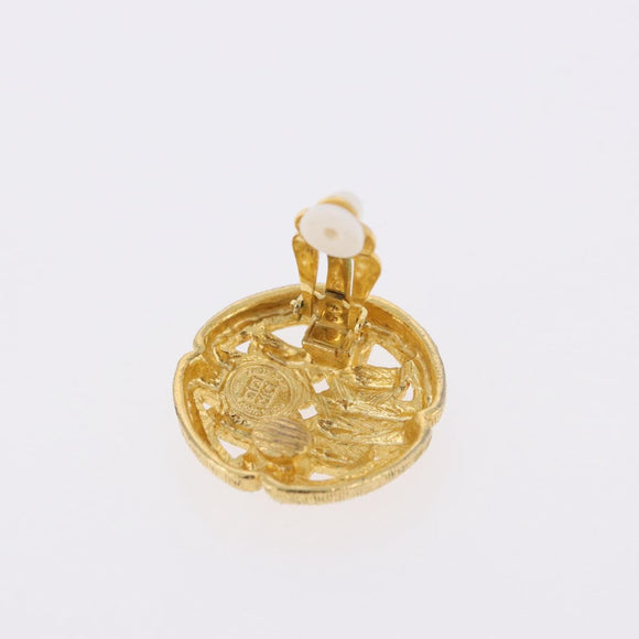 NINA RICCI Givenchy Calvin Klein MCM Earring metal 5 Set Gold Auth 188503