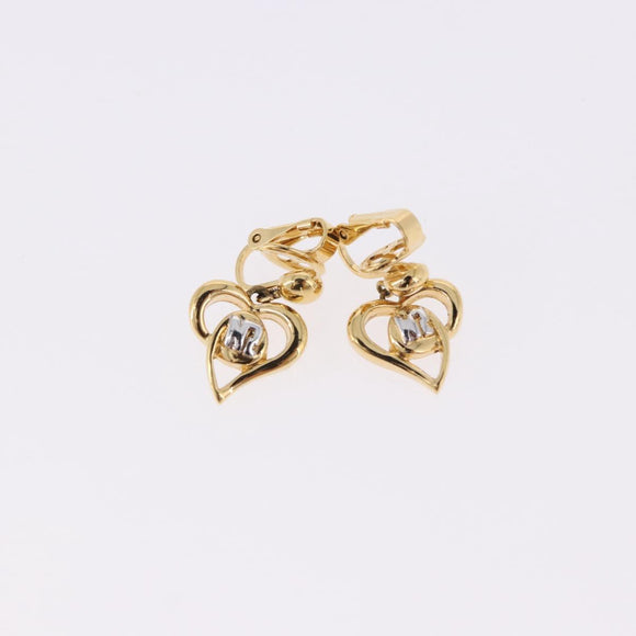 NINA RICCI Givenchy Calvin Klein MCM Earring metal 5 Set Gold Auth 188503