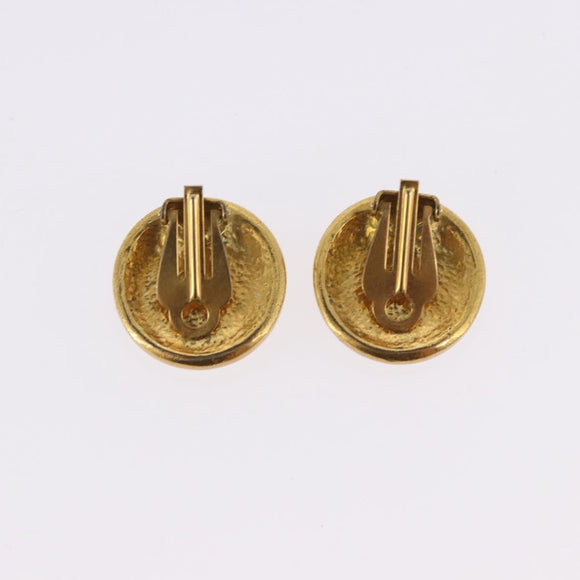 NINA RICCI Givenchy Calvin Klein MCM Earring metal 5 Set Gold Auth 188503