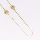 NINA RICCI Givenchy Calvin Klein MCM Earring metal 5 Set Gold Auth 188503-3