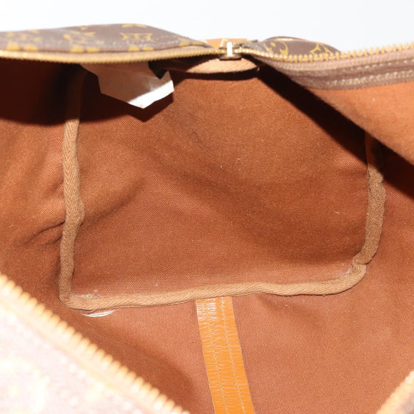 LOUIS VUITTON Monogram Keepall 50 Boston Bag M41426 LV Auth 188505