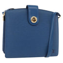 LOUIS VUITTON Epi Capuchin Shoulder Bag Blue M52345 LV Auth 188508-1
