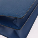 LOUIS VUITTON Epi Capuchin Shoulder Bag Blue M52345 LV Auth 188508-9