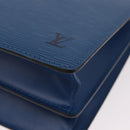 LOUIS VUITTON Epi Capuchin Shoulder Bag Blue M52345 LV Auth 188508-14