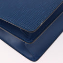 LOUIS VUITTON Epi Capuchin Shoulder Bag Blue M52345 LV Auth 188508-15