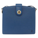LOUIS VUITTON Epi Capuchin Shoulder Bag Blue M52345 LV Auth 188508-13
