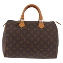 LOUIS VUITTON Monogram Speedy 30 Hand Bag M41526 LV Auth 188510SAV-13