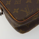 LOUIS VUITTON Monogram Danube Shoulder Bag Vintage M45266 LV Auth 188511-15