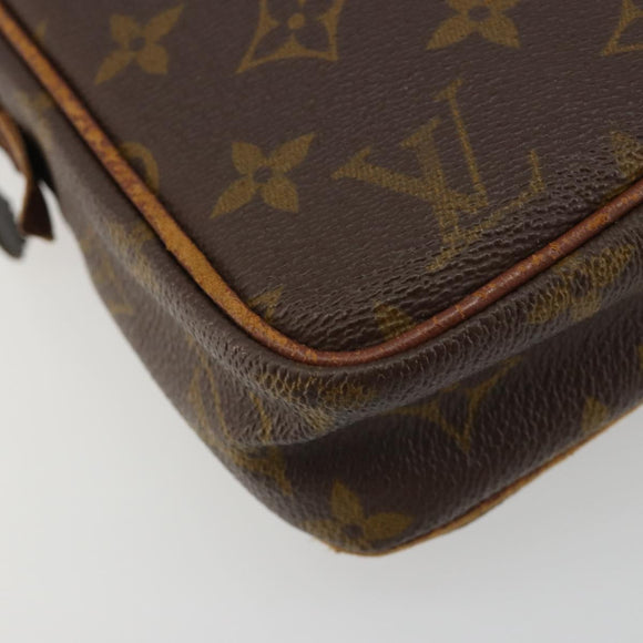 LOUIS VUITTON Monogram Danube Shoulder Bag Vintage M45266 LV Auth 188511