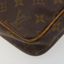 LOUIS VUITTON Monogram Danube Shoulder Bag Vintage M45266 LV Auth 188511-16