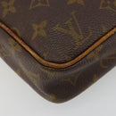 LOUIS VUITTON Monogram Danube Shoulder Bag Vintage M45266 LV Auth 188511-17