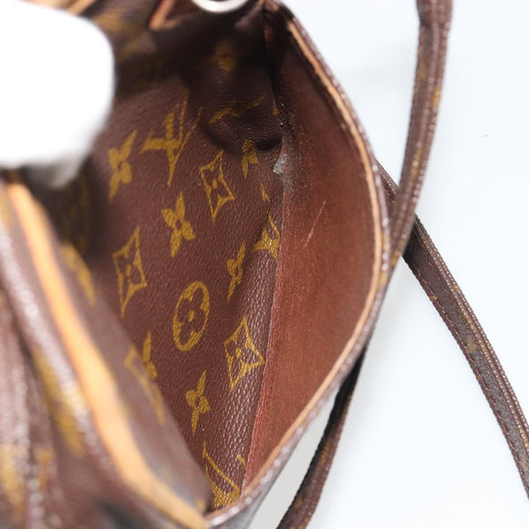 LOUIS VUITTON Monogram Danube Shoulder Bag Vintage M45266 LV Auth 188511