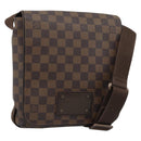 LOUIS VUITTON Damier Ebene Brooklyn PM Shoulder Bag N51210 LV Auth 188513-1