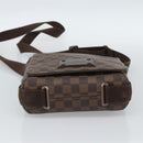 LOUIS VUITTON Damier Ebene Brooklyn PM Shoulder Bag N51210 LV Auth 188513-5