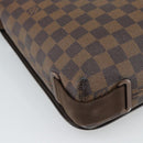 LOUIS VUITTON Damier Ebene Brooklyn PM Shoulder Bag N51210 LV Auth 188513-18
